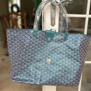 *LIMITED EDITION GOYARD SAC SAINT LOUIS GM PLUS CROC